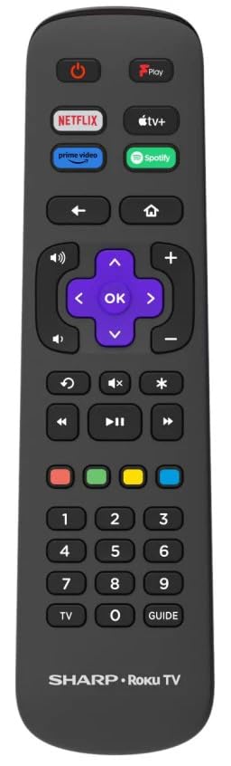 SHARP 40GD2225K 40" Full HD Roku Smart TV – Frameless LED