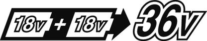 Makita DLM538Z Twin 18V (36V) Li-ion LXT 530mm Lawnmower – Batteries and Charger Not Included