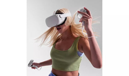 Meta Quest 2 - Advanced All-In-One VR Headset - 128 GB for Personal Computer, white