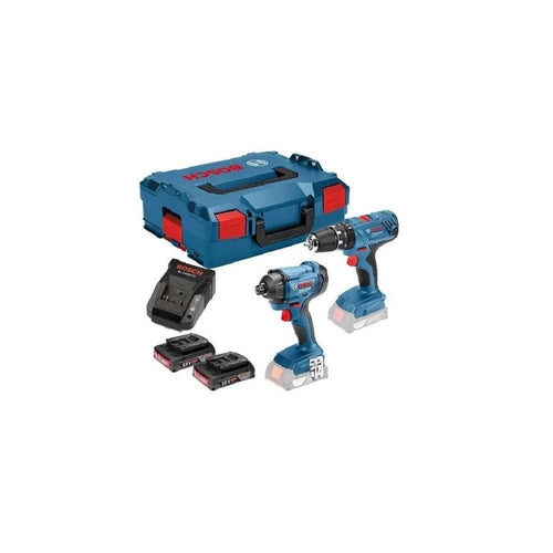 Bosch Professional 18V System Cordless Combo Kit: Combi Drill GSB 18V-21