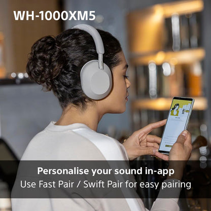 Sony WH-1000XM5 Premium Noise Cancelling Wireless Over-Ear Headphones