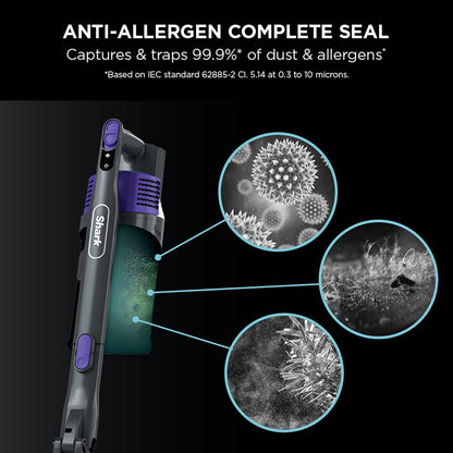 Shark Cordless Stick Vacuum Cleaner with Anti Hair Wrap, Up to 40 mins run-time