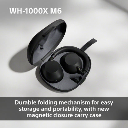 Sony WH-1000XM6 Flagship Noise Cancelling Over-Ear Wireless Bluetooth Headphones