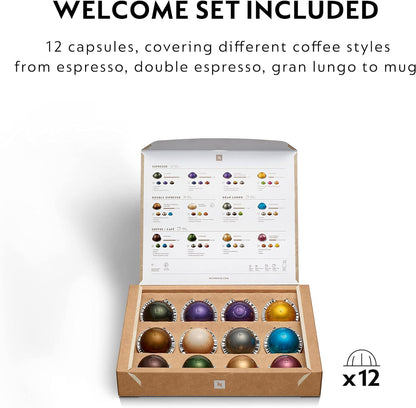 Nespresso Vertuo Next Coffee Pod Machine, Centrifusion Technology, Wi-Fi and Bluetooth Enabled