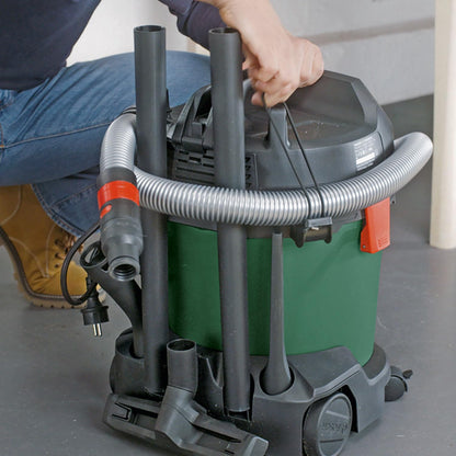 Bosch 06033D1270 AdvancedVac 20 Wet and Dry Vacuum Cleaner with Blowing Function, Green
