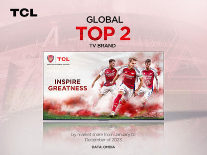 TCL 43P755K 43-inch Ultra HD, Wide Color Gamut, 4K HDR TV