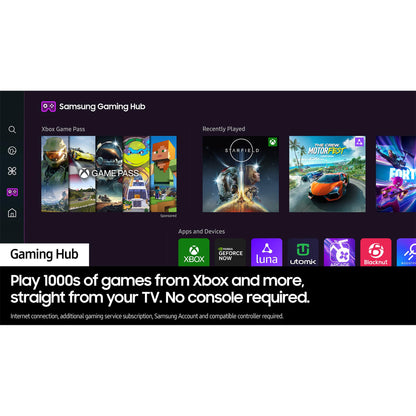 Samsung CU7020 Crystal UHD 4K 55" Smart TV