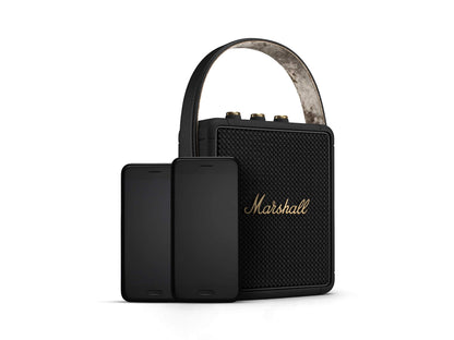 Marshall Stockwell II Wireless Portable Bluetooth Speaker - Black & Brass
