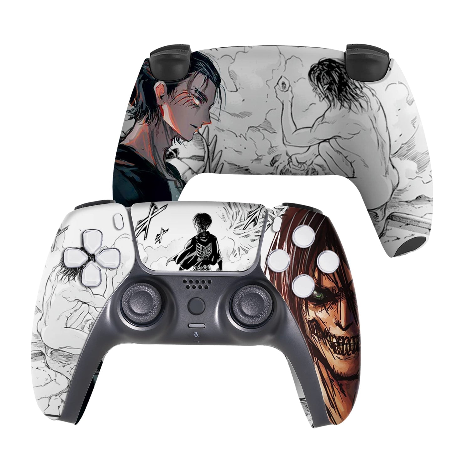 Attackk on Tittan Custom PS-5 Controller Wireless compatible with Play-Station 5 Console