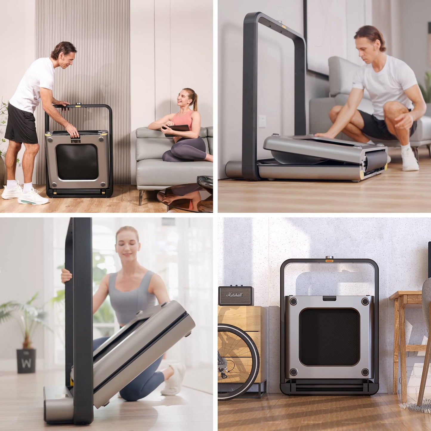 WalkingPad X21 Treadmill 918W Double Folding Treadmill for Home