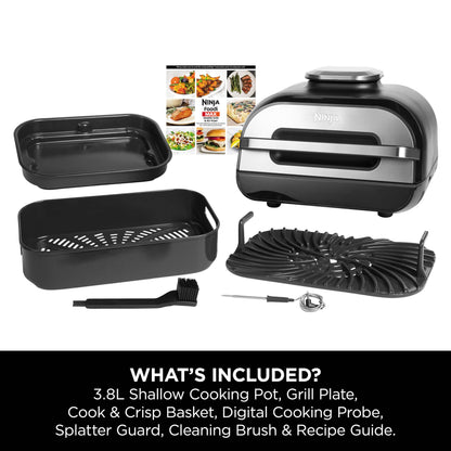Ninja Foodi Max AG551UK Health Grill & Air Fryer - Grey
