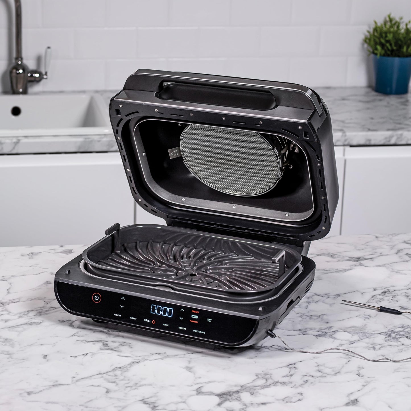 Ninja Foodi Max AG551UK Health Grill & Air Fryer - Grey