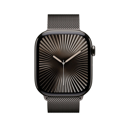 Apple Watch Series 10 GPS + Cellular 46 mm Smartwatch with Slate Titanium Case