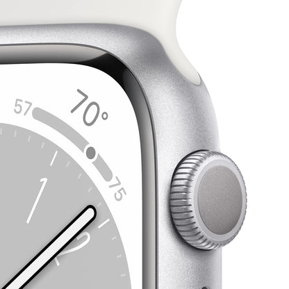Apple Watch Series 8 (GPS, 41MM) - Silver Aluminum Case