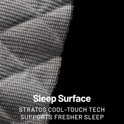 Hybrid Pocket Spring and Foam Mattress with Aerocoil Microsprings and Wool Layer, 28cm Deep, Queen 160x200cm