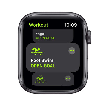Apple Watch SE 2020 (GPS, 44MM) Space Grey Aluminium Case with Black Sport Band