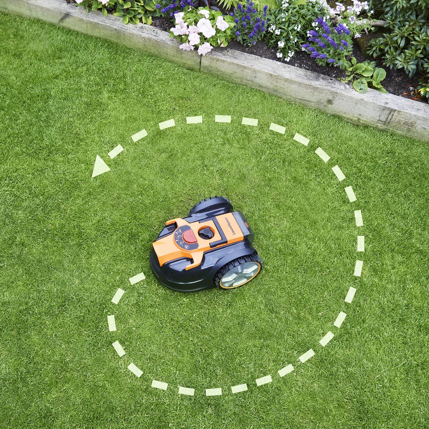 LawnMaster OcuMow® 16 Drop and Mow Robot Lawnmower with MX 24V 4.0Ah lithium battery
