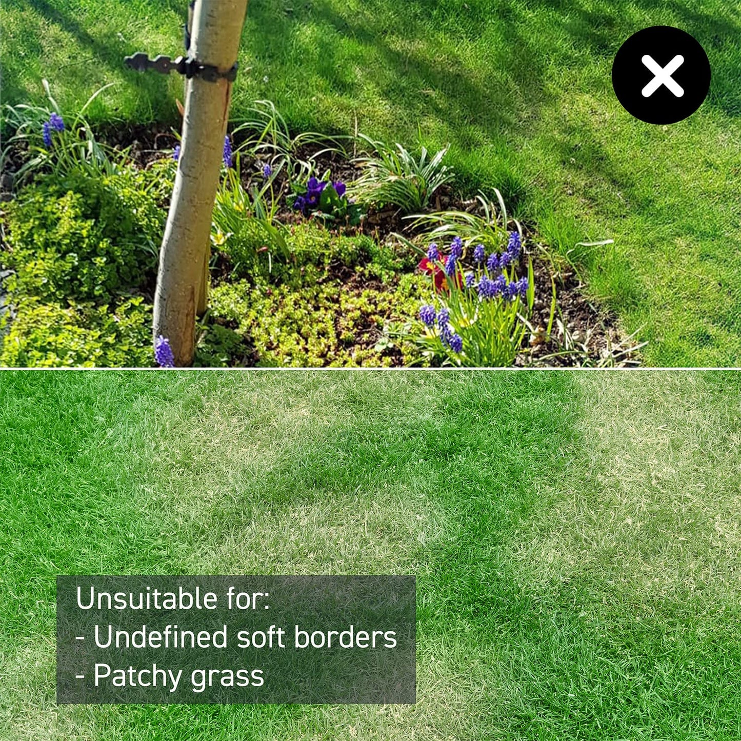 LawnMaster OcuMow® 16 Drop and Mow Robot Lawnmower with MX 24V 4.0Ah lithium battery