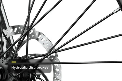 Aventon Level.2 Step-Through Commuter E-Bike In Glacier